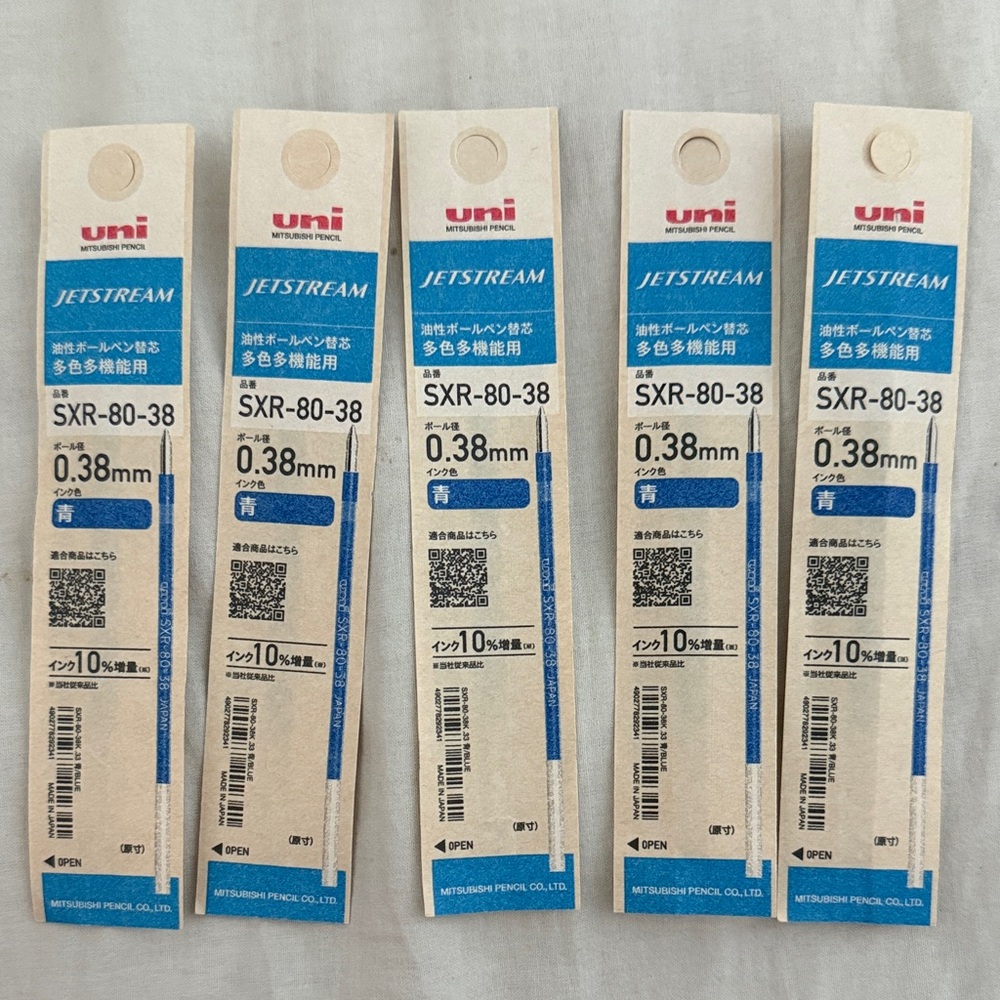 Uni Jetstream TriPen Refills 0.38mm